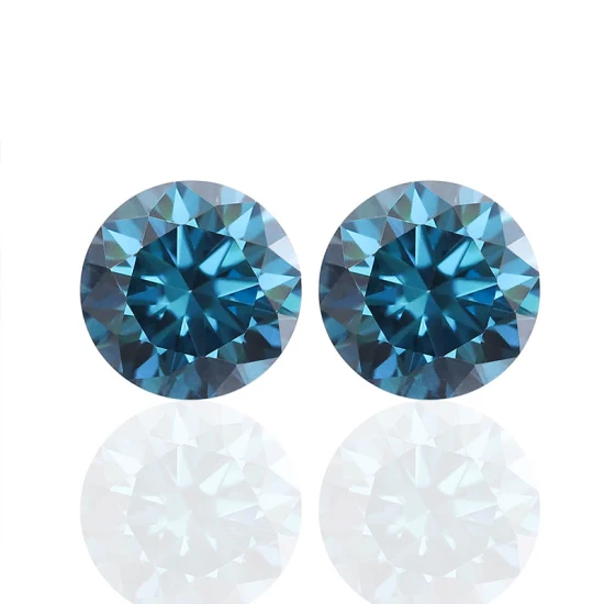 Zirconi cubici blu Vvs Varie pietre sciolte tagliate Dimensioni richieste dai clienti Pietre CZ all'ingrosso per gioielli da donna